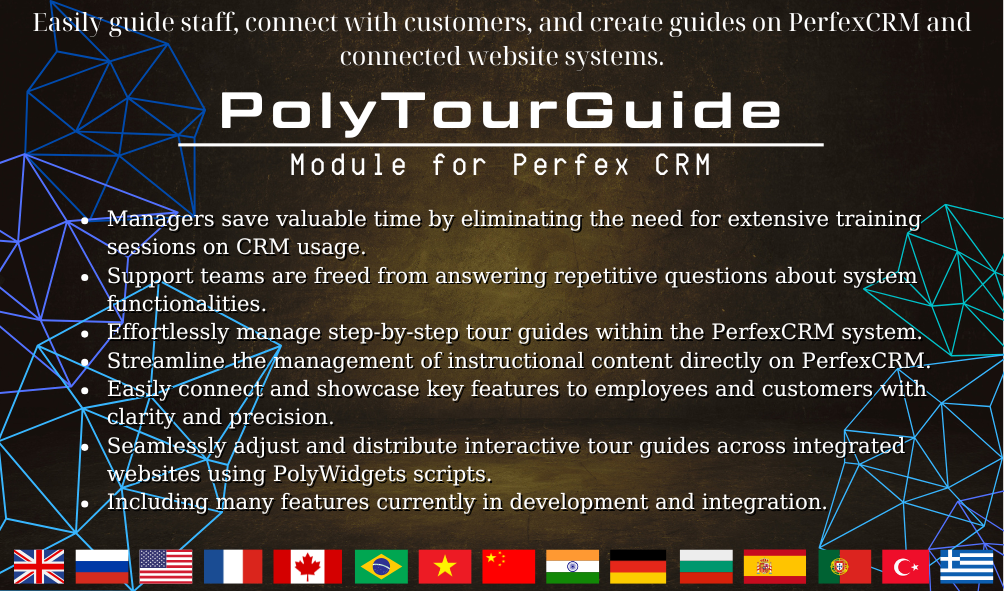 PolyTourGuide for PerfexCRM