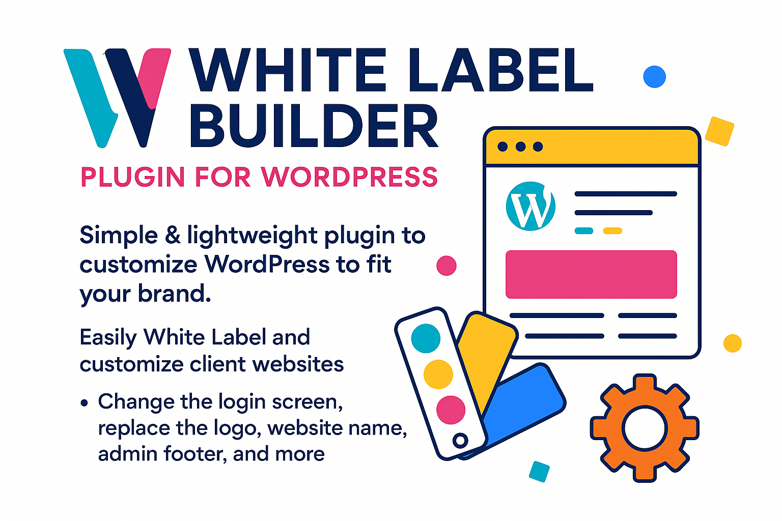 White Label Builder for WordPress
