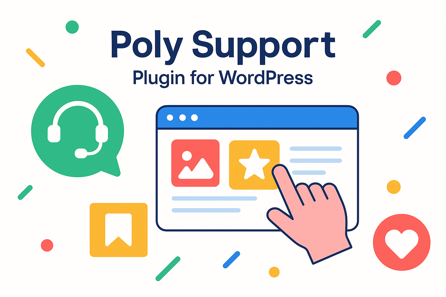 Poly Support for WordPress